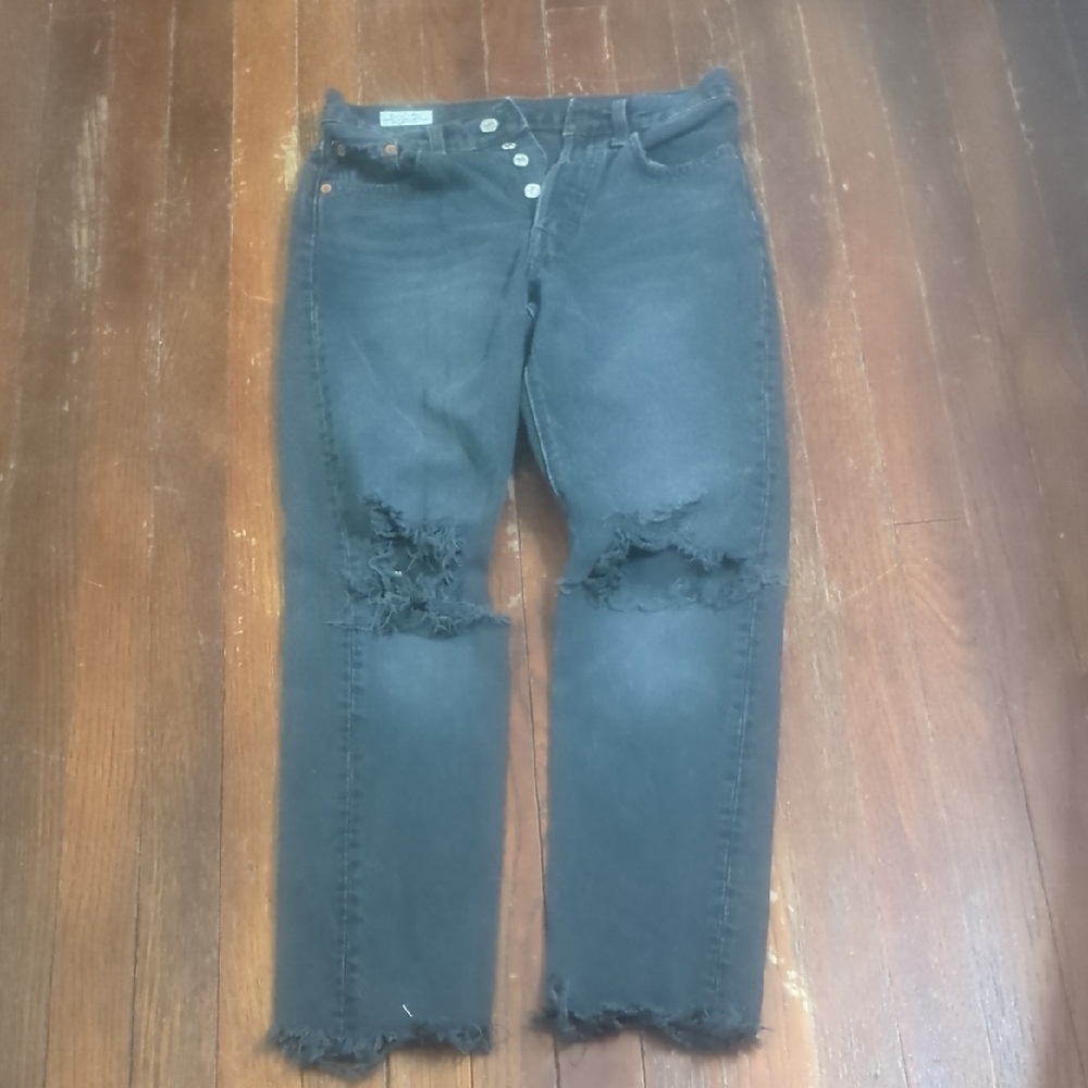 Levi's Premium Black Denim Jeans